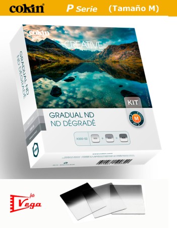 Kit Filtros COKIN Gris ND Degradado ND2 / ND4 / ND8  Serie P