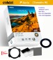 Kit Filtros COKIN Gris ND4 + Degradado  ND4 / ND8 + Portafiltros Tamaño M + Anillo