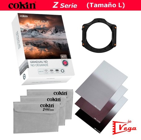 Kit Filtros COKIN Gris ND Degradado ND2 / ND4 / ND8 + Portafiltros Serie Z