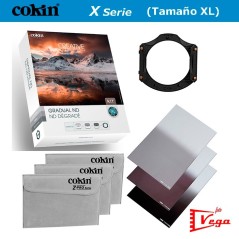 Kit Filtros COKIN Gris ND Degradado ND2 / ND4 / ND8 + Portafiltros Tamaño XL 