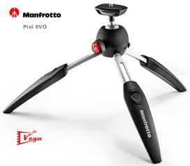 Trípode mini MANFROTTO Pixi EVO Negro