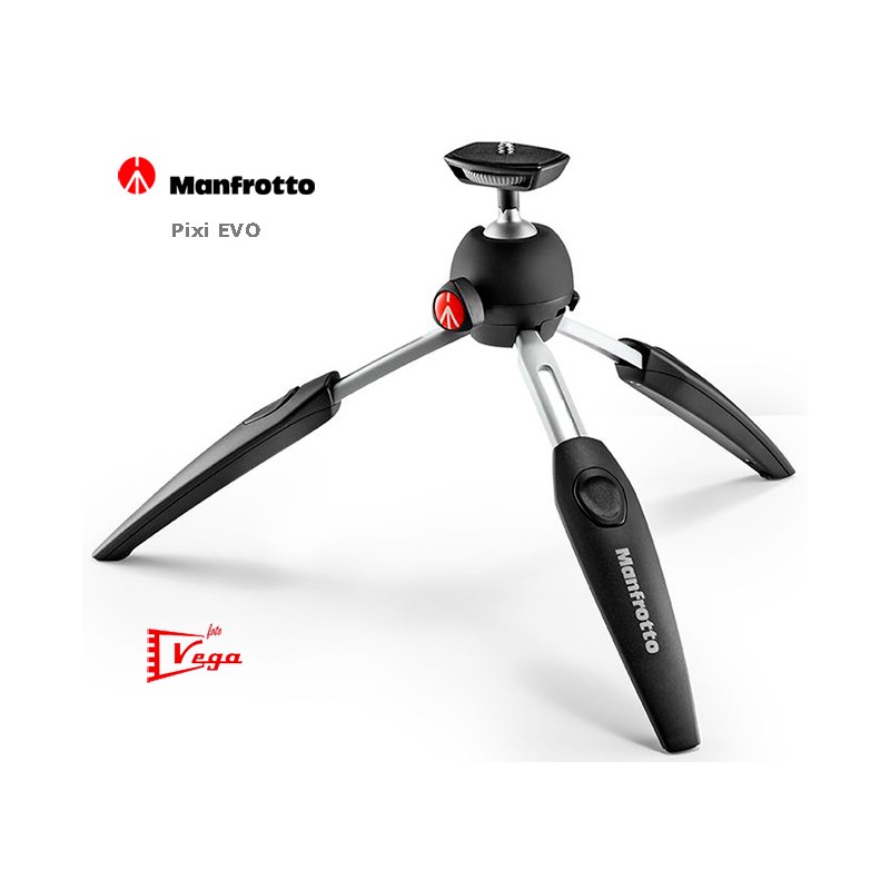 Trípode mini MANFROTTO Pixi EVO Negro Trípode mini MANFROTTO Pixi EVO Negro
