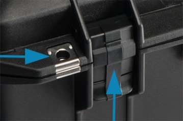 PELI AIR Maleta 1615 Foam detalle