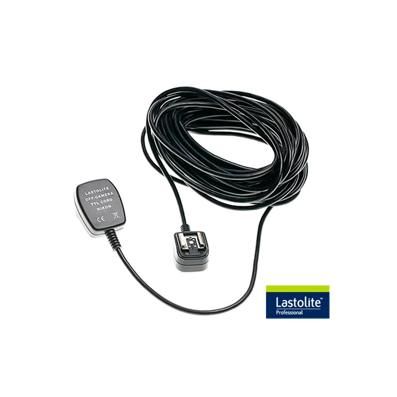 Cable TTL Nikon 10 Mts LASTOLITE