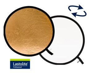 LASTOLITE Reflector Plegable reversible Oro / Plata 95 cms