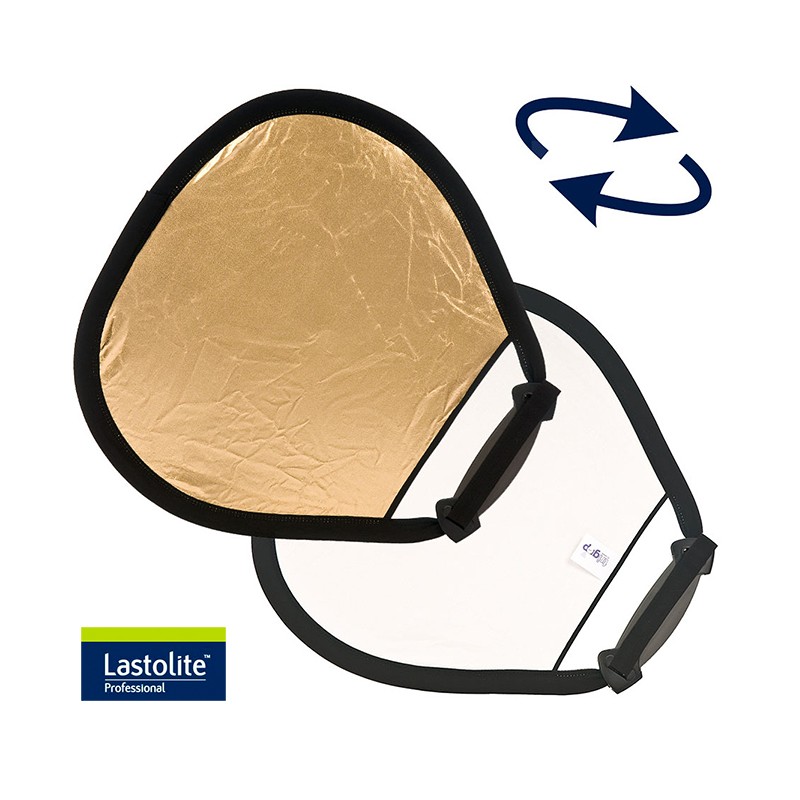 LASTOLITE Reflector TRIGRIP reversible Oro / Blanco 45 cms