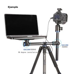 BENRO SystemGo GORAIL 70cms ejemplo