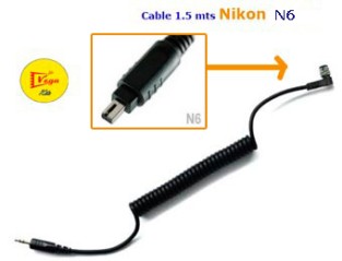 Cable para Remotos Nikon N6 