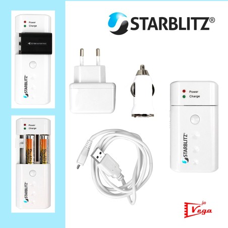 Cargador de Baterías Universal STARBLITZ SCH-10 
