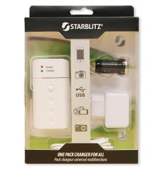 Cargador de Baterías Universal STARBLITZ SCH-10 contenido