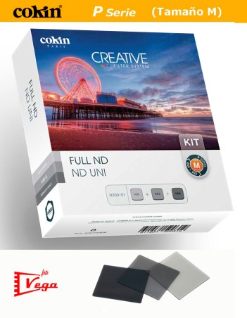 Kit Filtros COKIN Gris Full ND ND2 / ND4 / ND8 Tamaño M 