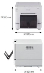 DNP Impresora DS RX1 HS dimensiones
