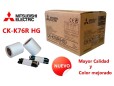 MITSUBISHI CK-K76R Papel Impresora CP-K60DW-S HG MITSUBISHI CK-K76R Papel Impresora CP-K60DW-S HG