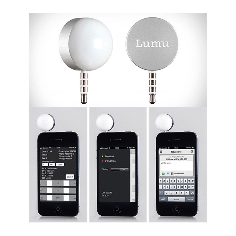 Fotómetro para IPhone Lumu