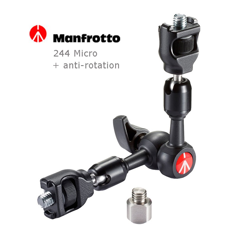 MANFROTTO 244 Micro con anti-rotación MANFROTTO 244 Micro con anti-rotación