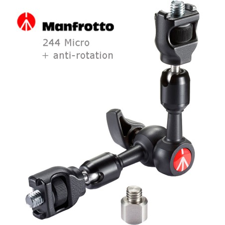 MANFROTTO 244 Micro con anti-rotación