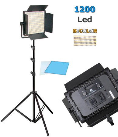 Panel Led 1200 Bicolor con Pie