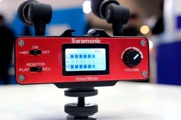 SARAMONIC SmartMixer para IOS y Android ejemplo