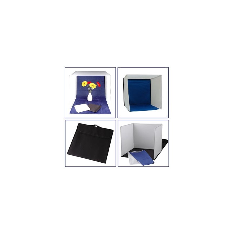 Cubo Difusor Portfolio 60cms con Fondos Cubo Difusor Portfolio 60cms con Fondos