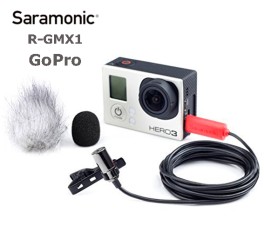 Micrófono de Solapa para GoPro SARAMONIC R-GMX1 