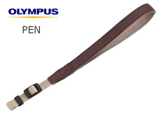 Olympus Muñequera de Cuero PEN