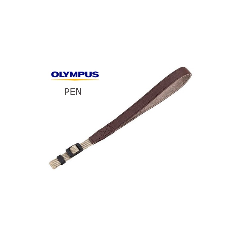 Olympus Muñequera de Cuero PEN