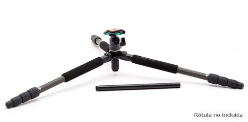 Trípode de Carbono SLIK PRO 723 CF ras de suelo