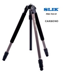 Trípode de Carbono SLIK PRO 723 CF con Rótula SH-736HD patas
