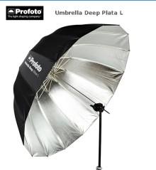 PROFOTO PARAGUAS DEEP PLATA L