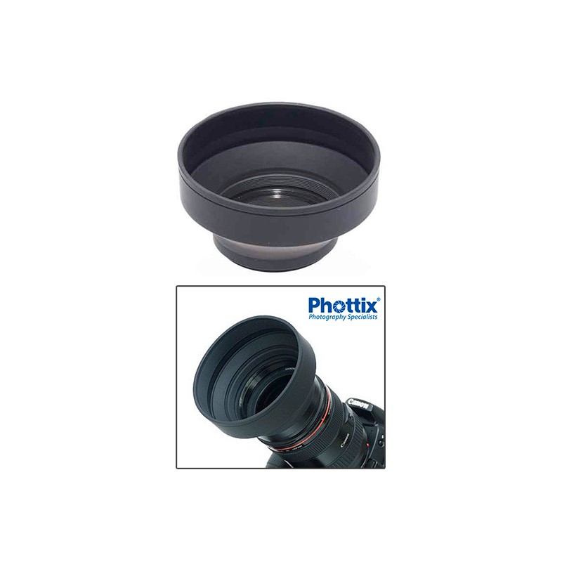 Parasol Plegable universal 67mm PHOTTIX Parasol Plegable universal 67mm PHOTTIX