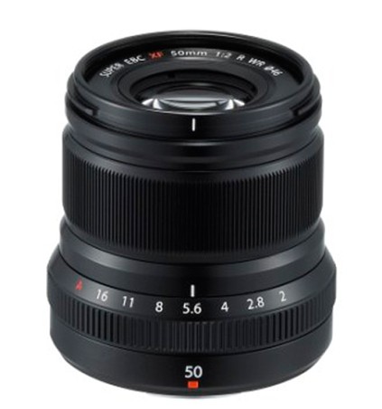 Fujinon XF 50mm F2 R WR Negro