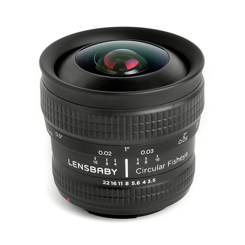 LENSBABY Objetivo Circular Fisheye 5.8mm f/3.5 FUJI X LENSBABY Objetivo Circular Fisheye 5.8mm f/3.5 FUJI X