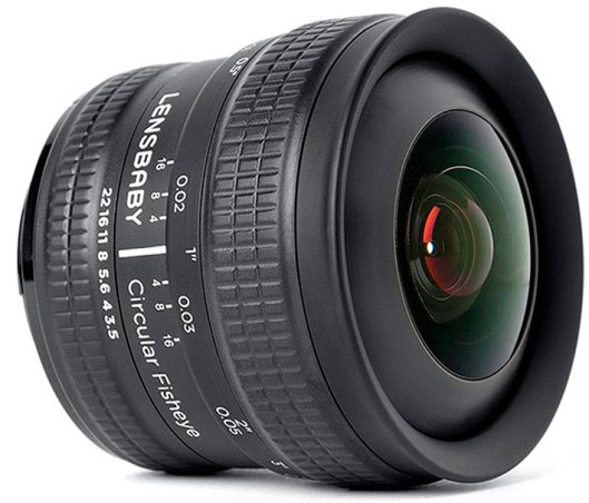 LENSBABY Objetivo Circular Fisheye 5.8mm f/3.5 FUJI X