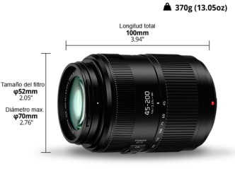 Panasonic 45-200mm f4,0-5,6 II H-FSA