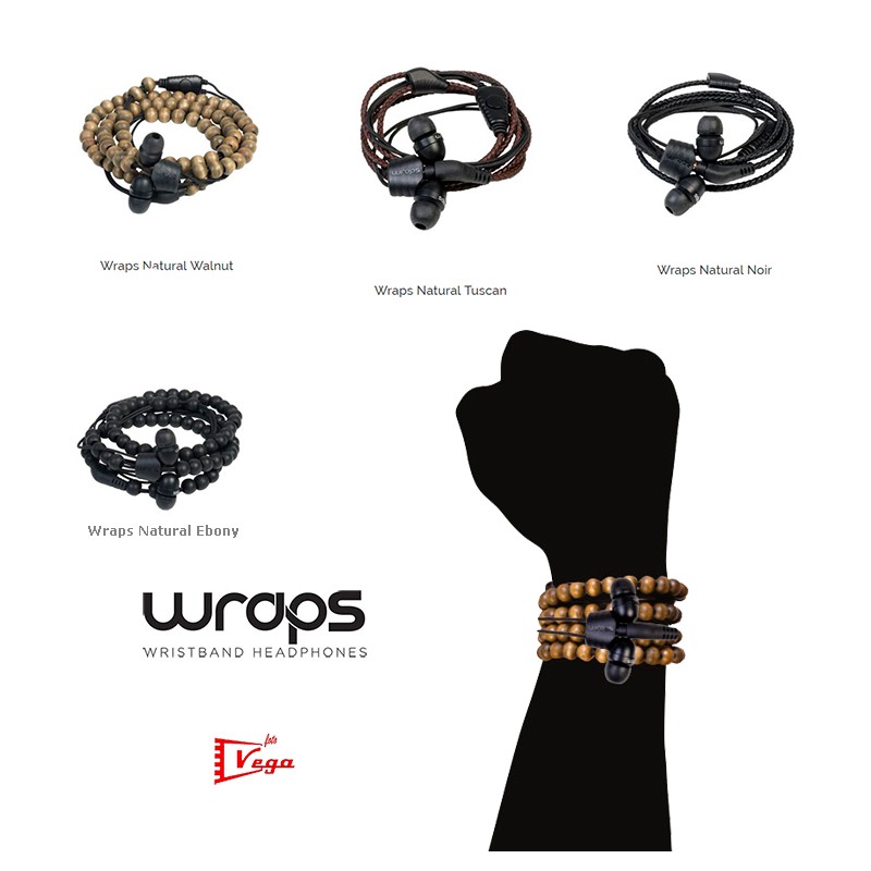 Auricular Pulsera WRAPS NATURAL