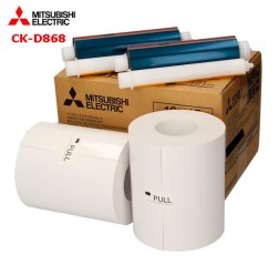 MITSUBISHI CK-D868 Papel Impresora CP-D80DW