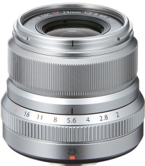 Fujinon XF 23mm F2 R Silver