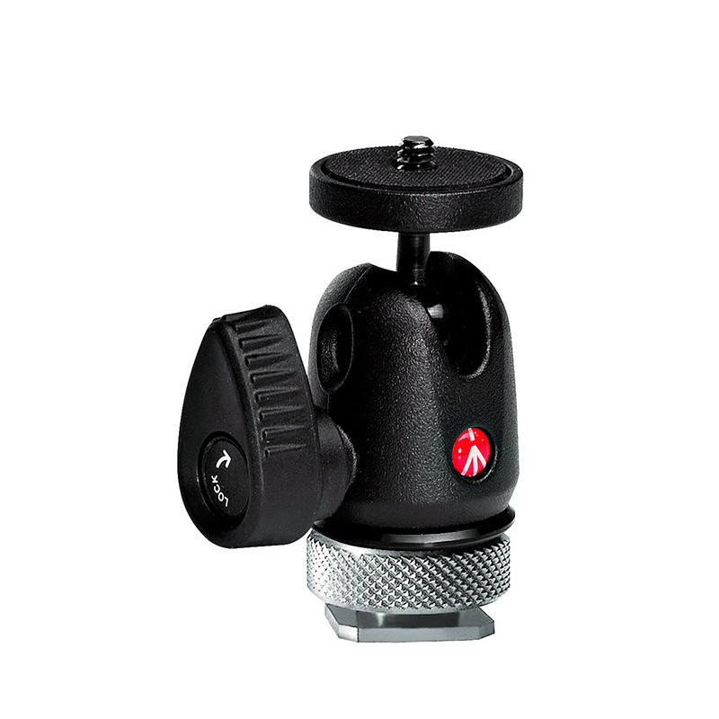 Rótula de Bola Micro con Zapata MANFROTTO 492LCD Rótula de Bola Micro con Zapata MANFROTTO 492LCD