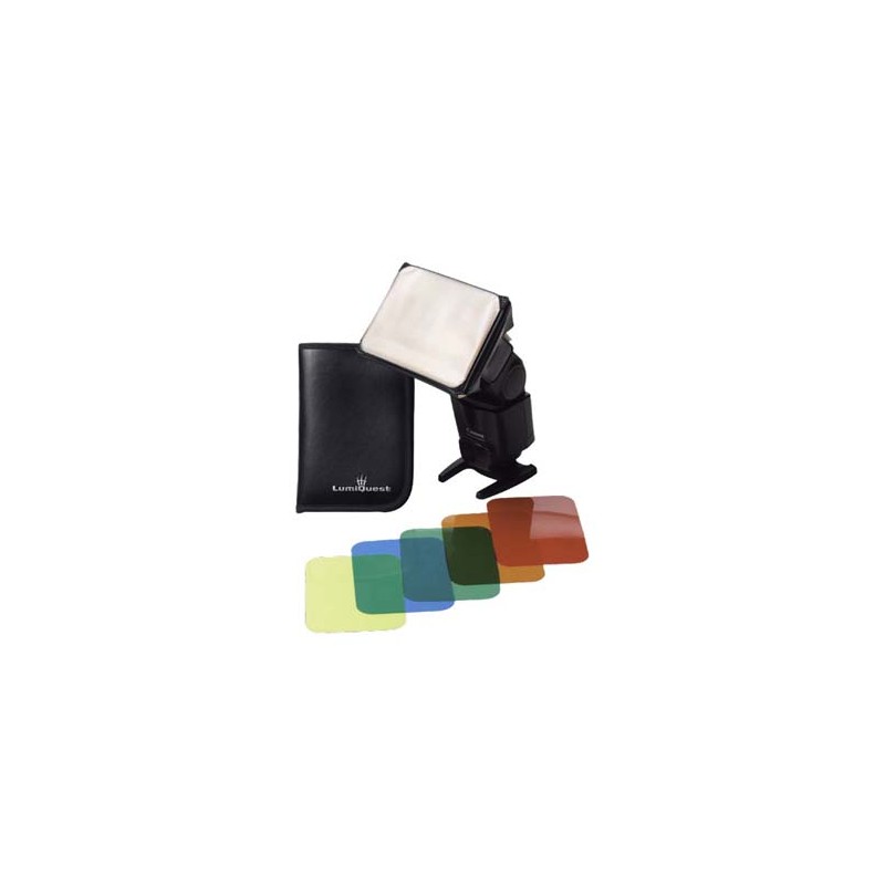 Difusor de Flash Mini Softbox Lumiquest FX LQ 111 Difusor de Flash Mini Softbox Lumiquest FX LQ 111