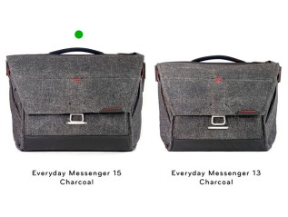 Bolso PEAK DESIGN The Every day Messenger 15 Carbón vs 13
