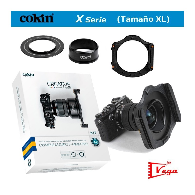 COKIN Portafiltros y adaptador para Olympus 7-14mm Pro