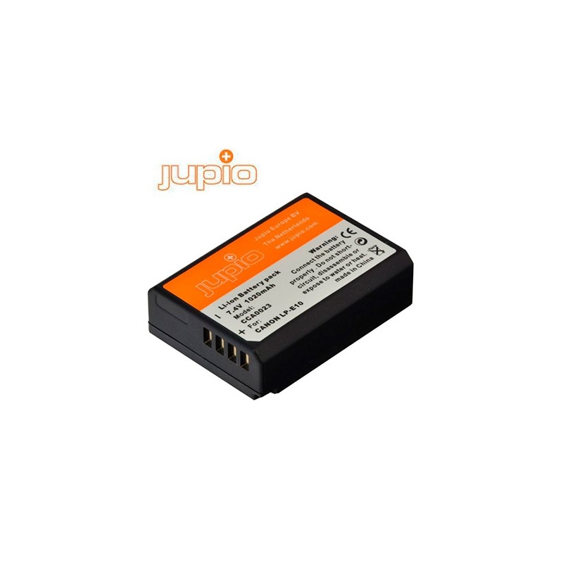 Batería compatible Canon LP-E10 JUPIO Batería compatible Canon LP-E10 JUPIO