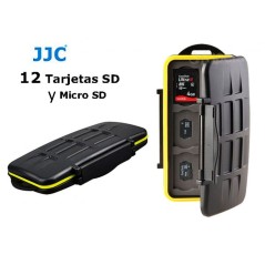 Estuche para Tarjetas de memoria SD 12 JJC 