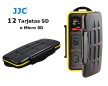 Estuche para Tarjetas de memoria SD 24 JJC