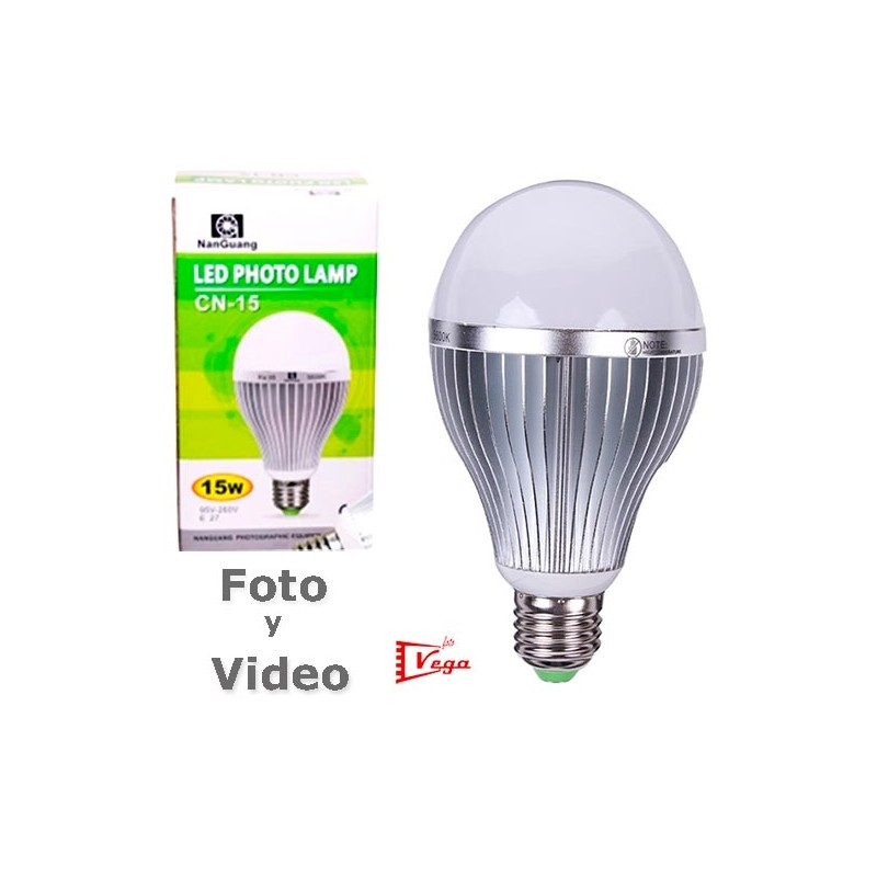 Bombilla Led para Fotografía y Video NANGUANG CN-15