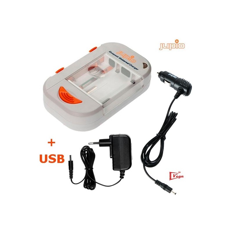 Cargador de Baterías Universal JUPIO LUC50 Cargador de Baterías Universal JUPIO LUC50