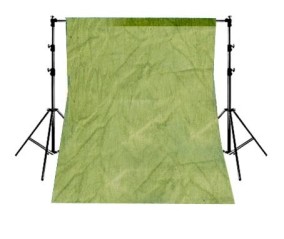 Fondo Fotográfico de Tela moteada Verde claro 3 x 3 metros