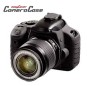 Funda Protectora Silicona CANON EOS 1100D Negra EASYCOVER