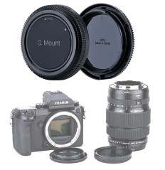 Tapaderas para Fujifilm GFX 50s y objetivos Fujifilm G-mount