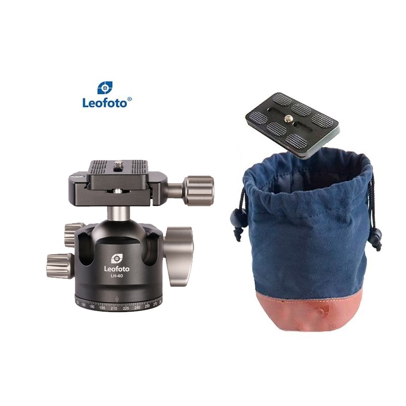 Rótula de Bola LEOFOTO LH-40 + QP-70 Rótula de Bola LEOFOTO LH-40 + QP-70